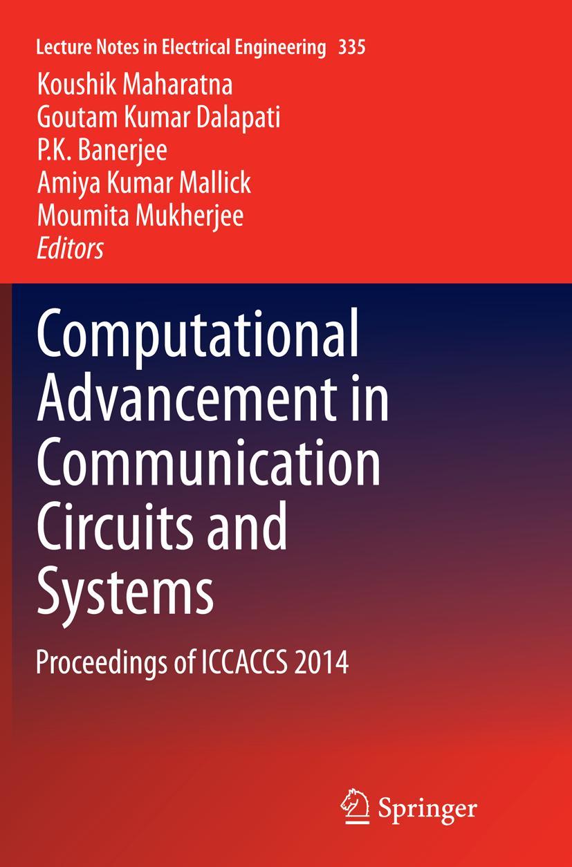 Vorderes Coverbild Computational Advancement in Communication Circuits and Systems