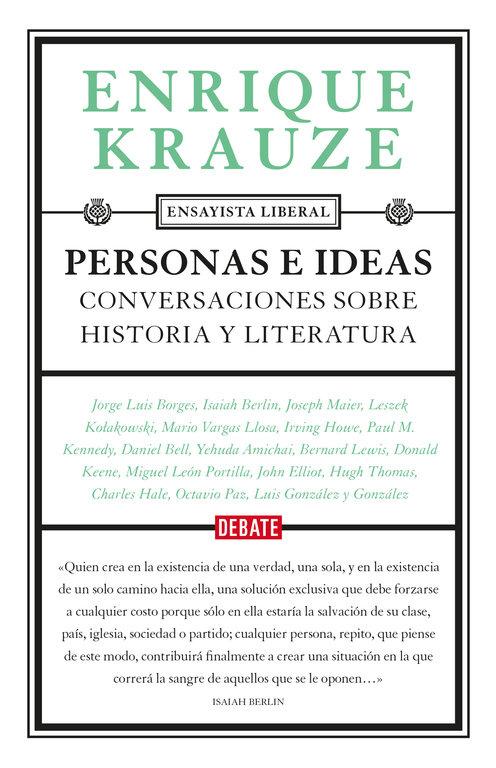 Vorderes Coverbild Personas e ideas : conversaciones sobre historia y literatura