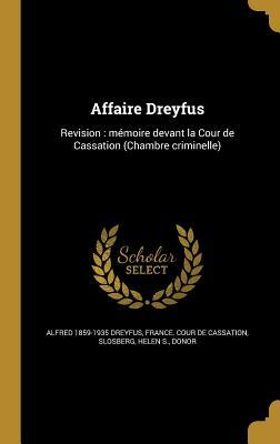 Vorderes Coverbild Affaire Dreyfus