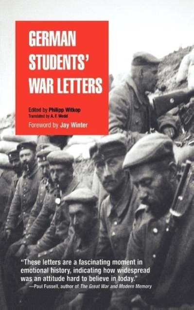 Vorderes Coverbild German Students' War Letters