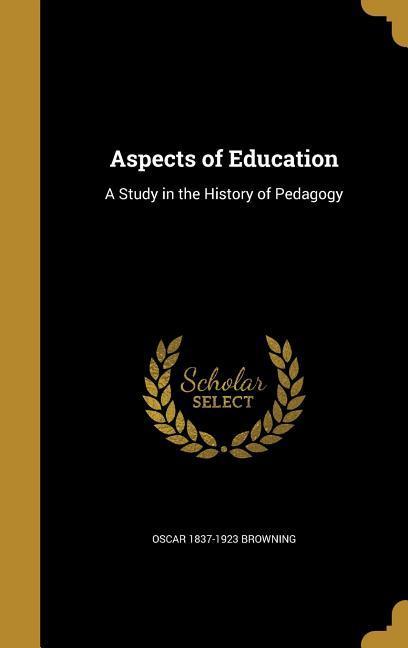 Vorderes Coverbild Aspects of Education