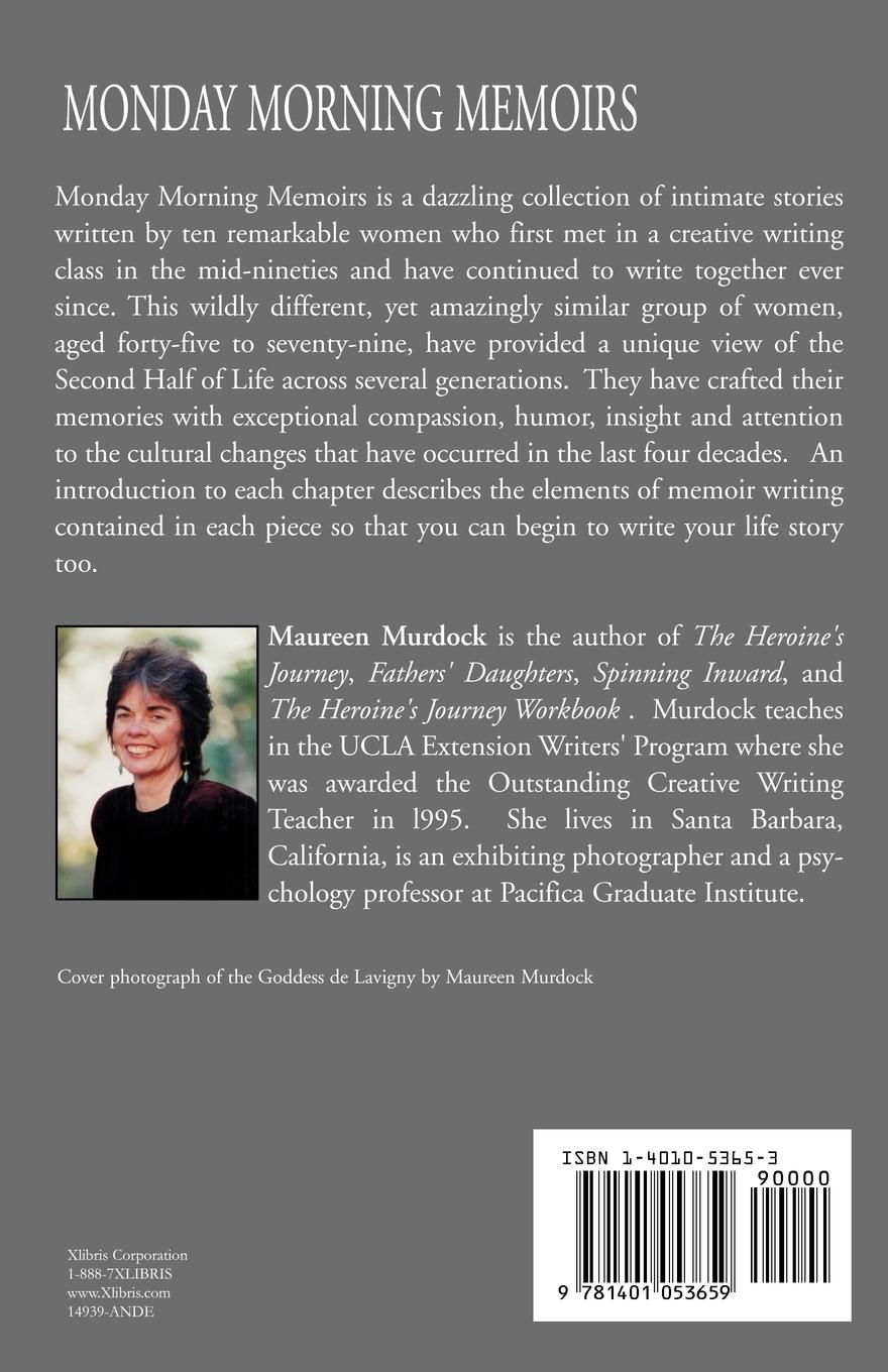 Rückseitencover Monday Morning Memoirs
