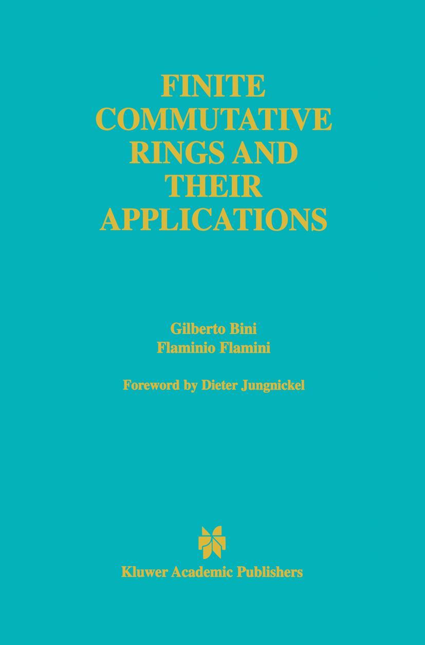 Vorderes Coverbild Finite Commutative Rings and Their Applications