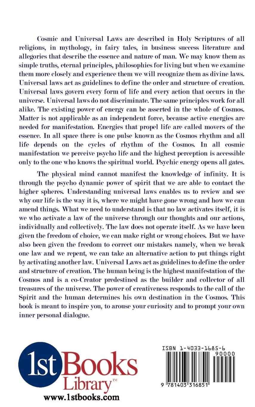 Rückseitencover Flowing With Universal Laws