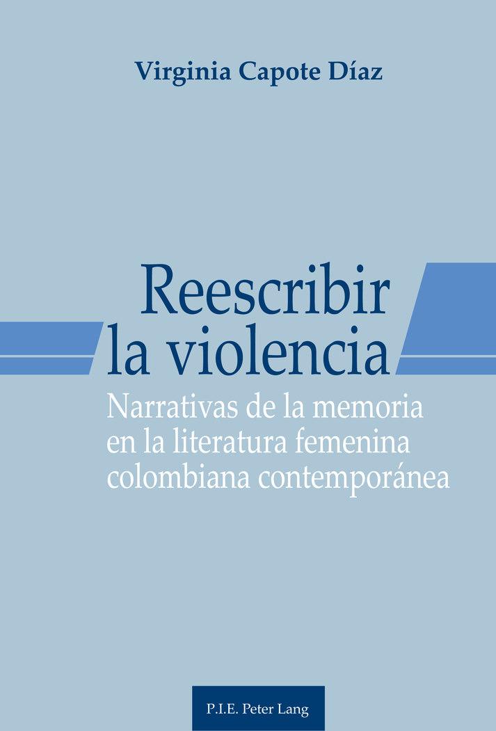 Vorderes Coverbild Reescribir la violencia