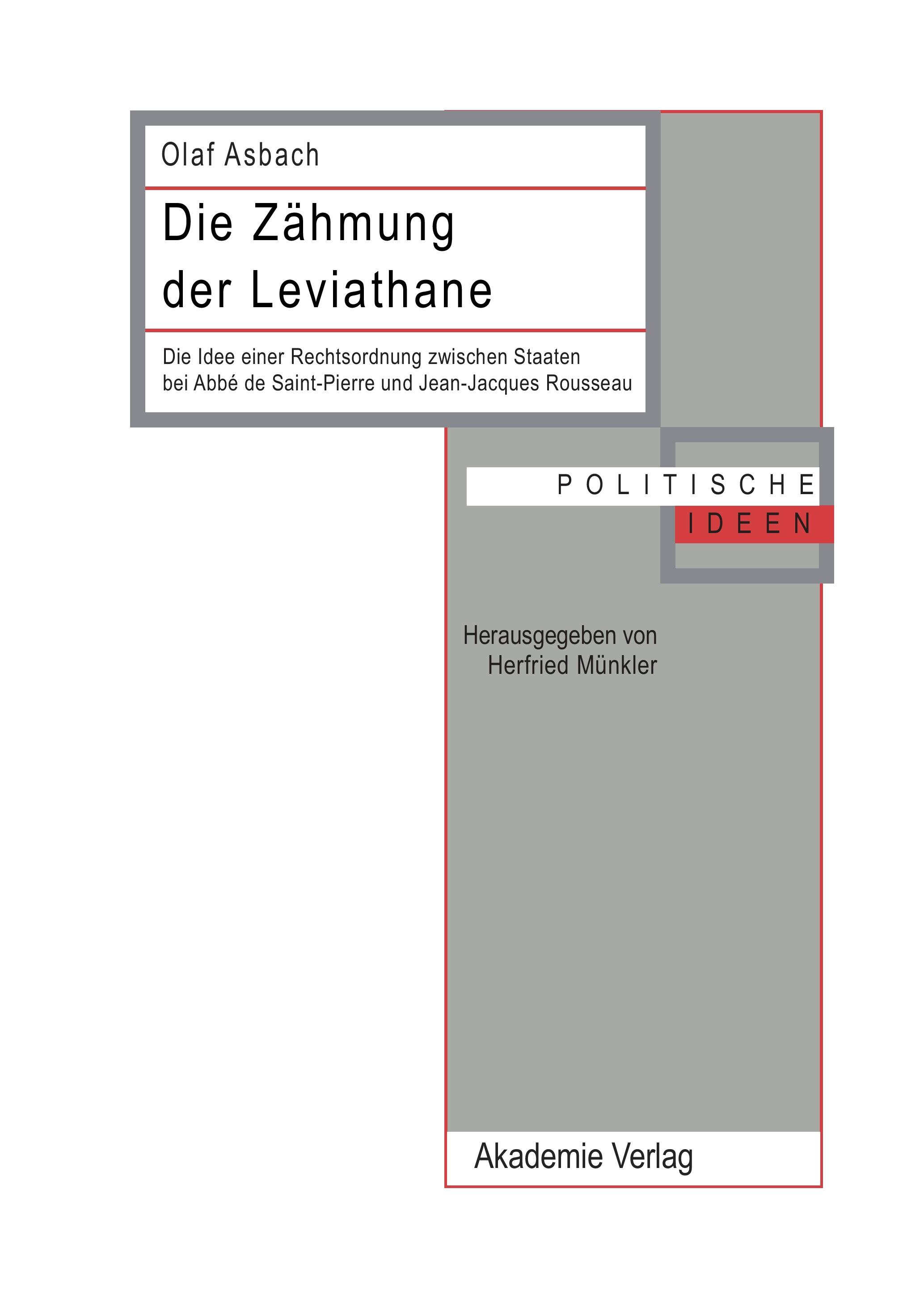 Vorderes Coverbild Die Zähmung der Leviathane