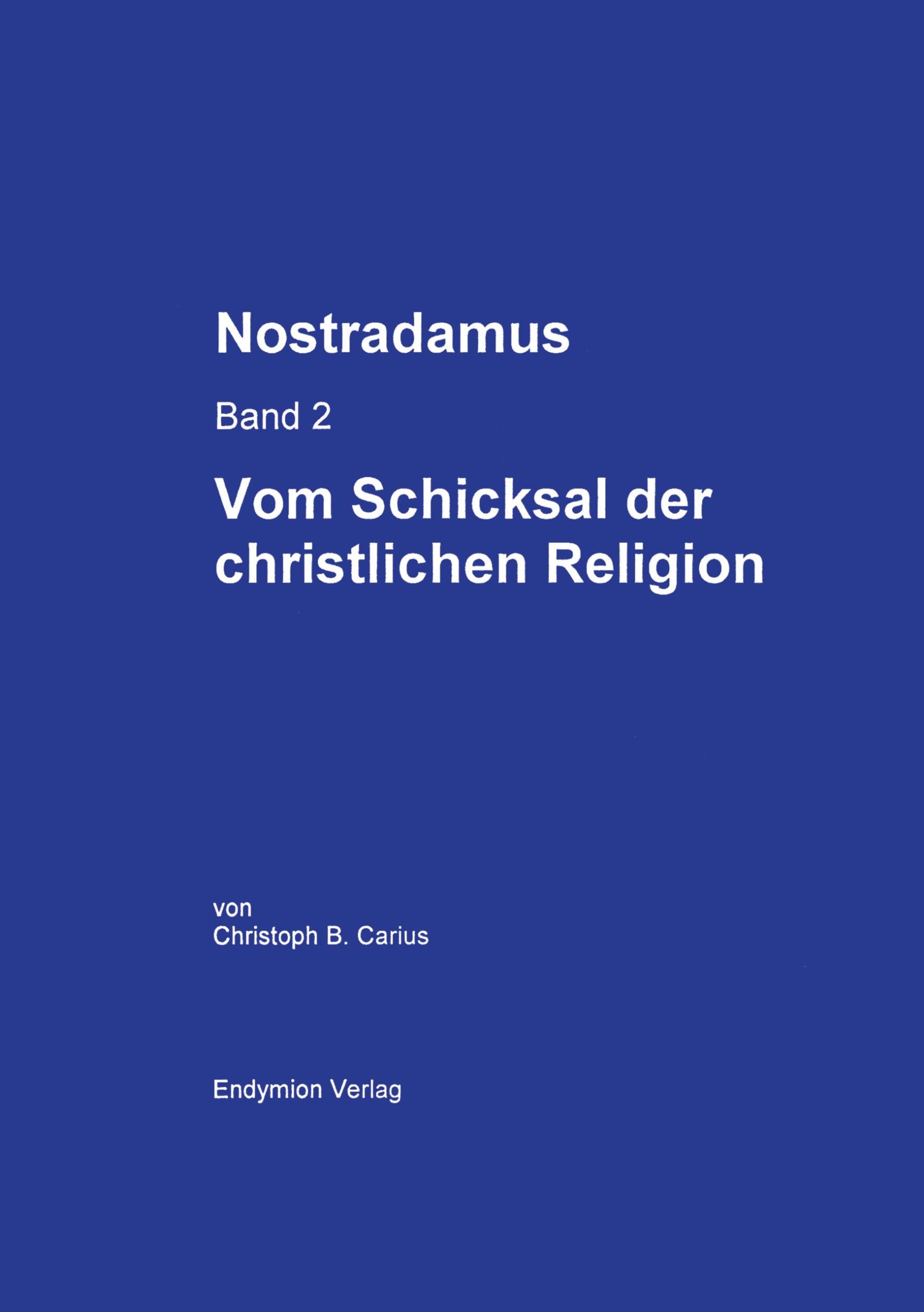 Vorderes Coverbild Nostradamus Bd. 2