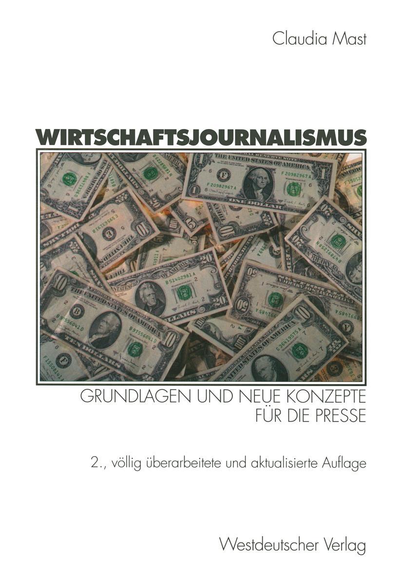 Vorderes Coverbild Wirtschaftsjournalismus