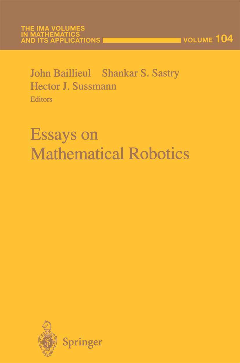 Vorderes Coverbild Essays on Mathematical Robotics
