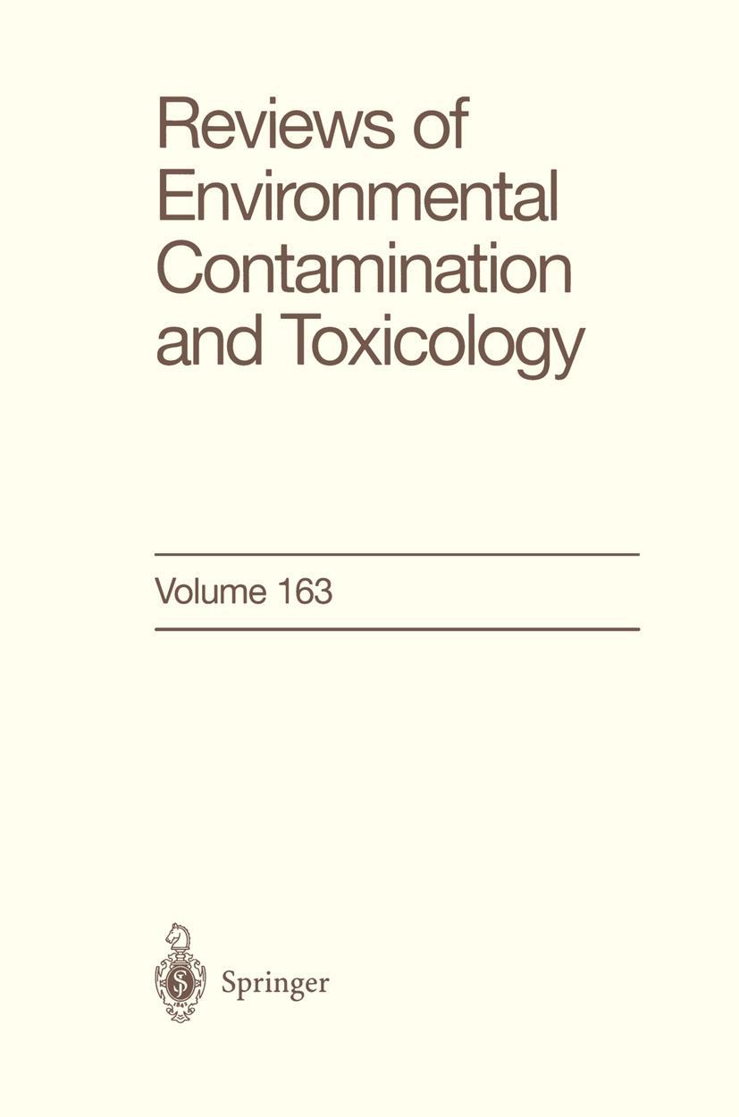 Vorderes Coverbild Reviews of Environmental Contamination and Toxicology