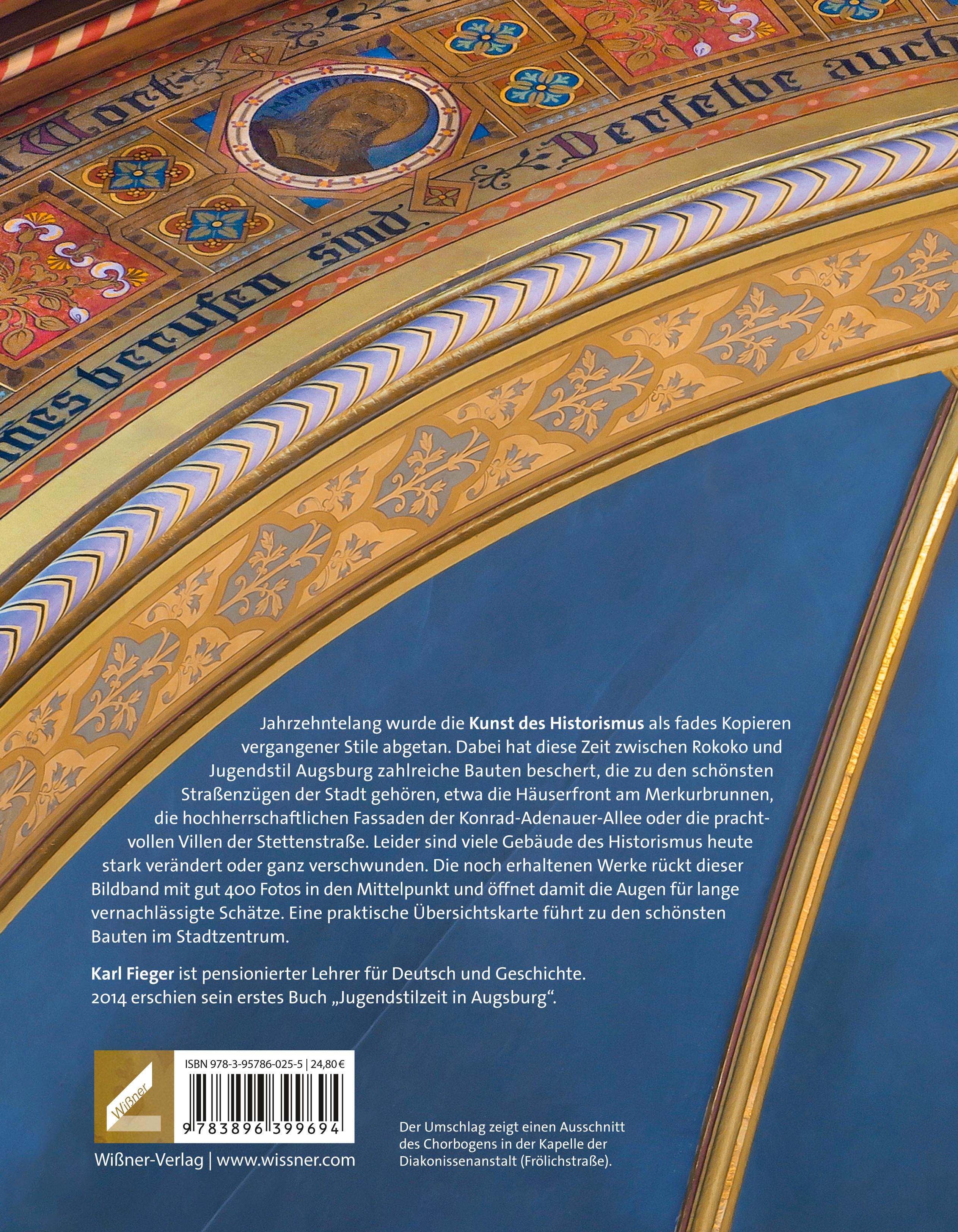 Rückseitencover Historismus in Augsburg