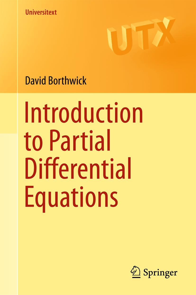 Vorderes Coverbild Introduction to Partial Differential Equations
