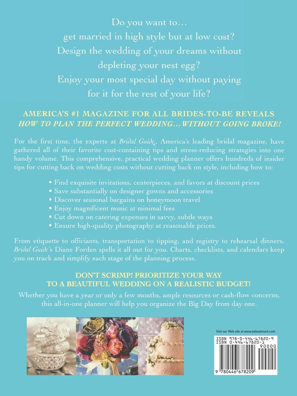 Rückseitencover Bridal Guide (R) Magazine's How to Plan the Perfect Wedding...Without Going Broke