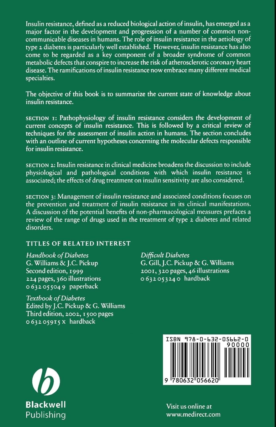 Rückseitencover Insulin Resistance