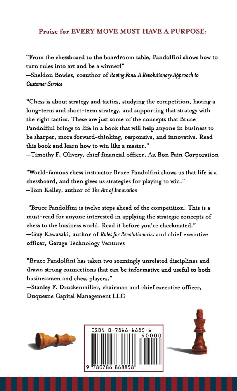 Rückseitencover Every Move Must Have a Purpose