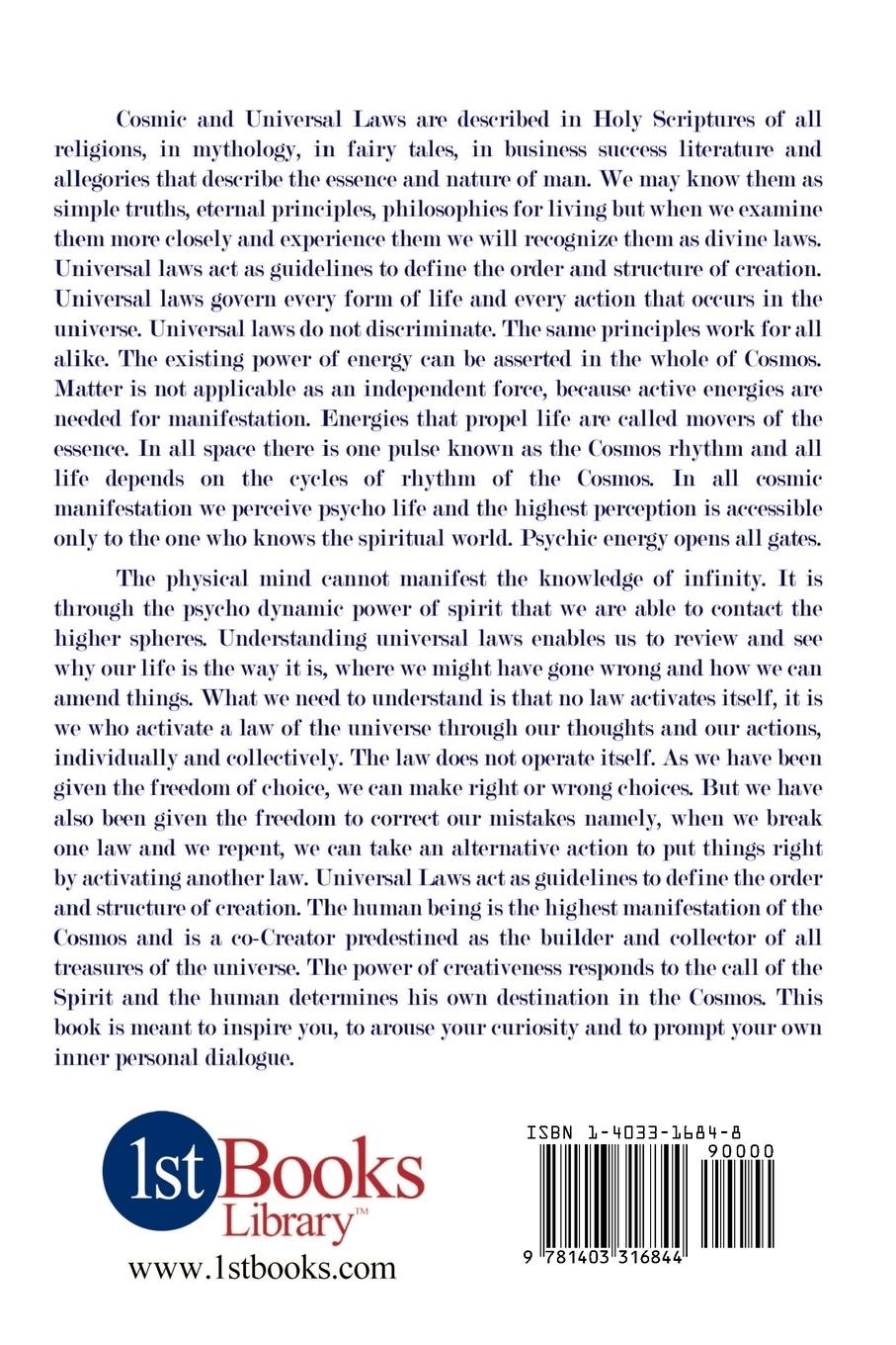 Rückseitencover Flowing With Universal Laws