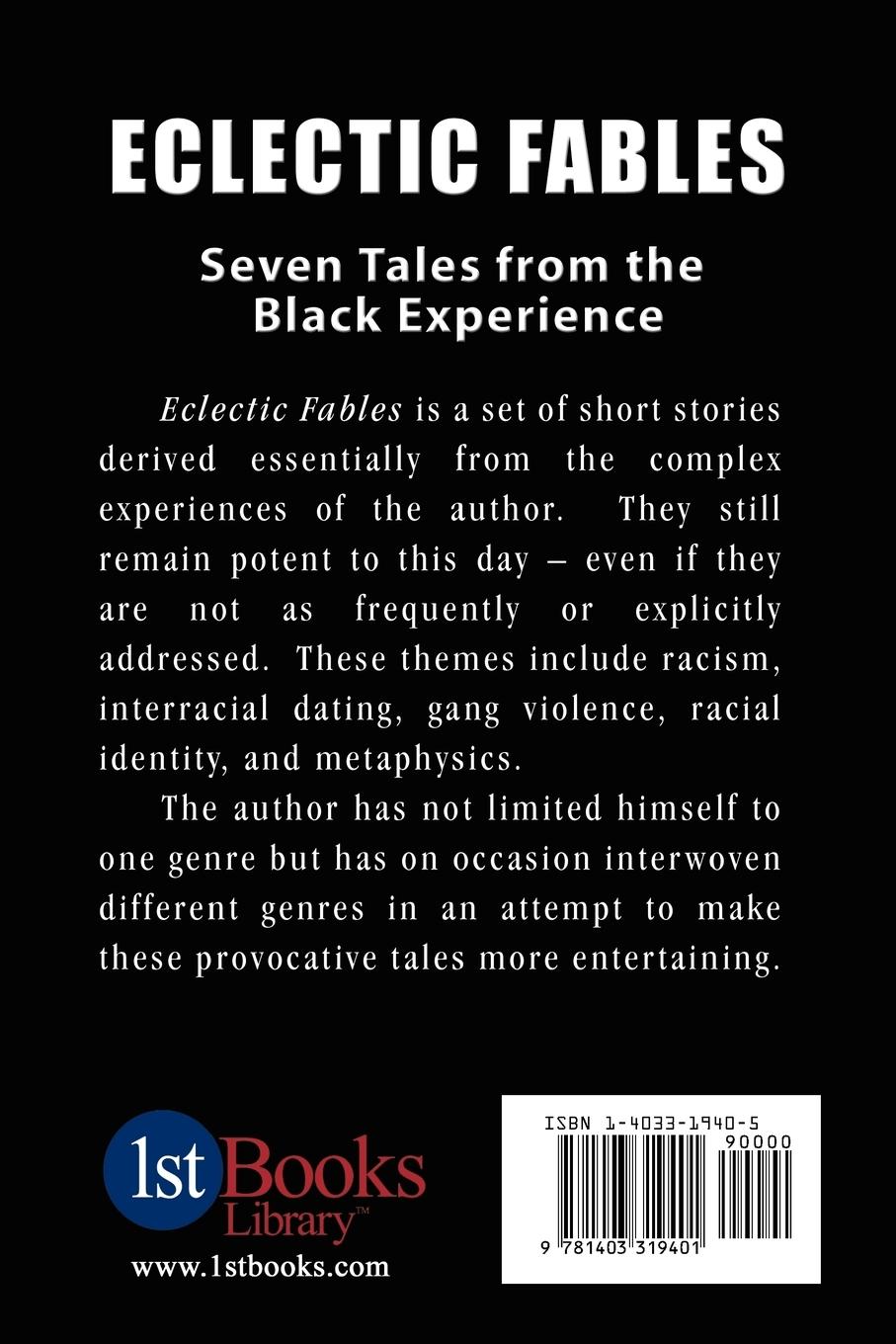 Rückseitencover Eclectic Fables