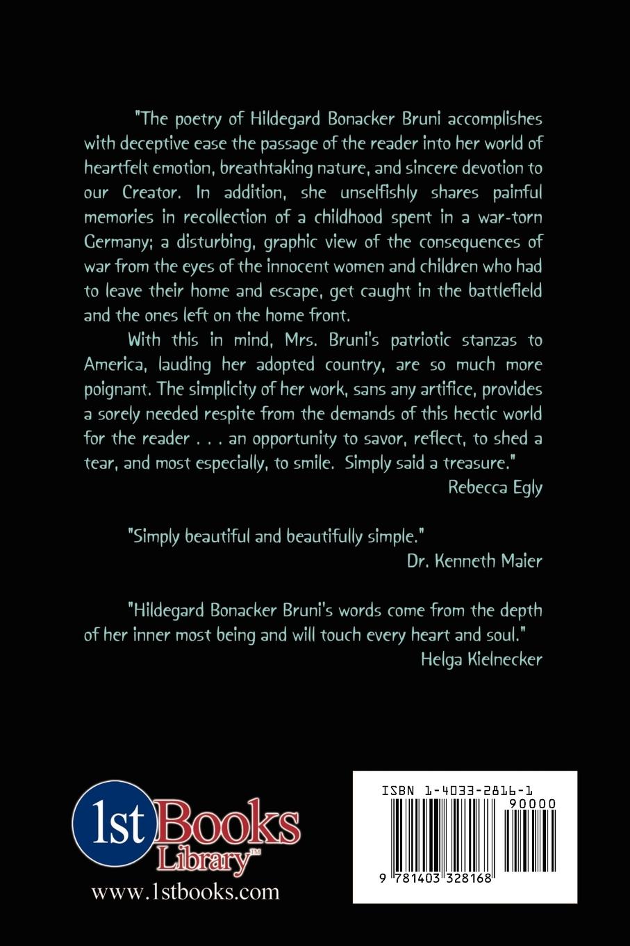 Rückseitencover A Song in the Night