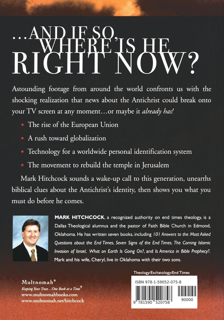 Rückseitencover Is the Antichrist Alive Today?