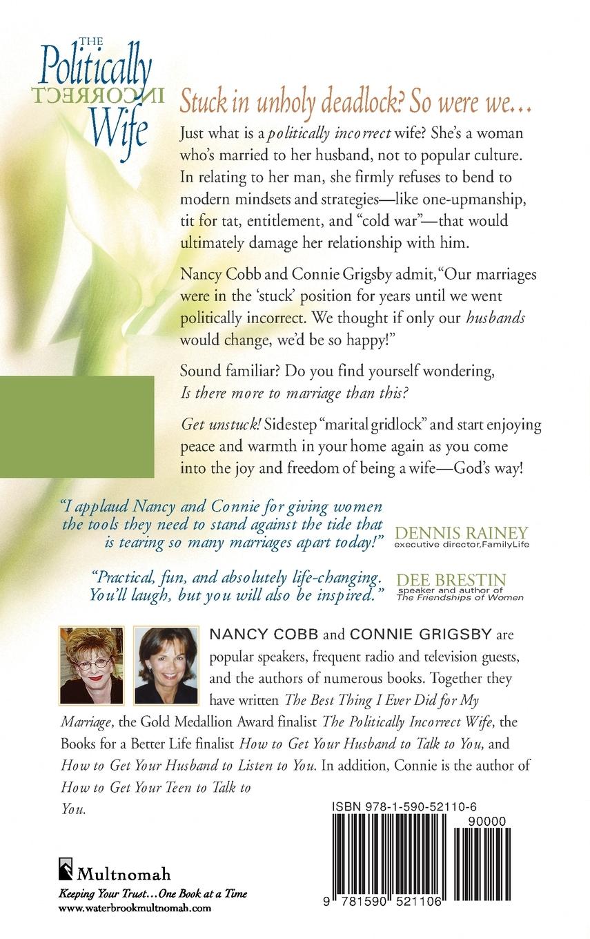 Rückseitencover The Politically Incorrect Wife