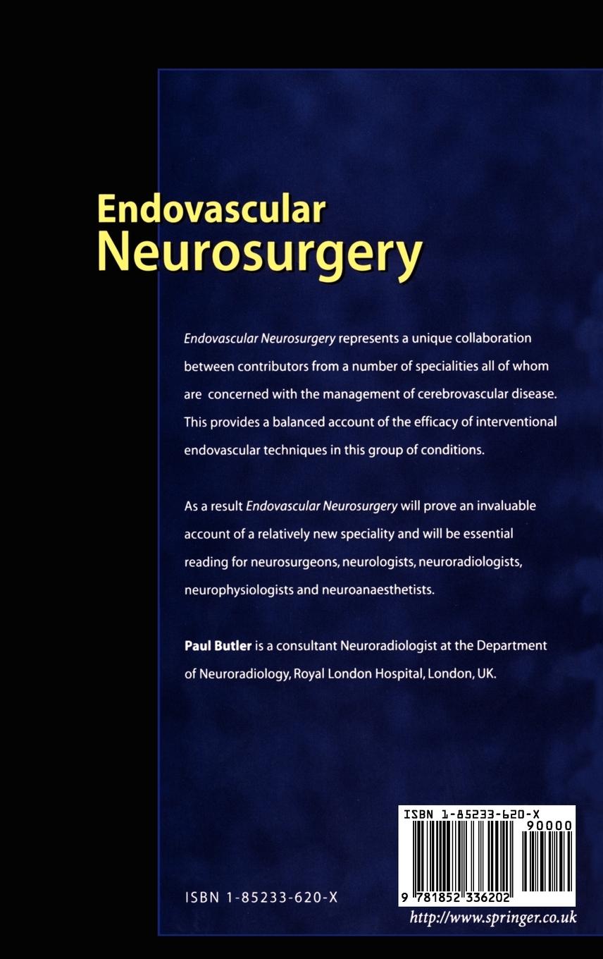 Rückseitencover Endovascular Neurosurgery