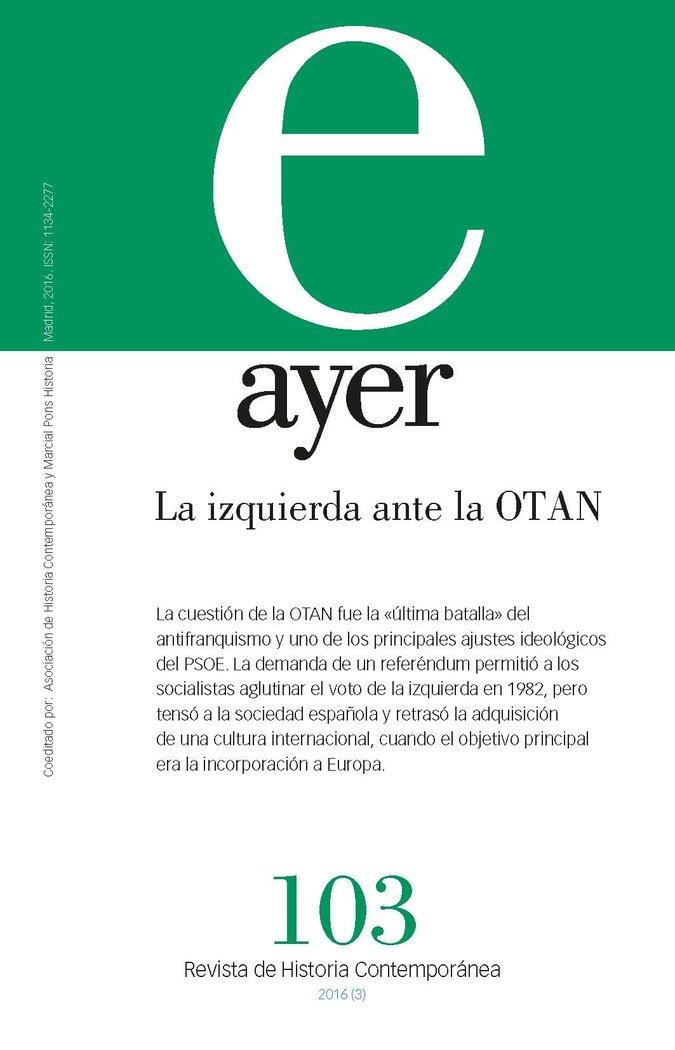 Vorderes Coverbild La izquierda ante la OTAN : ayer 103
