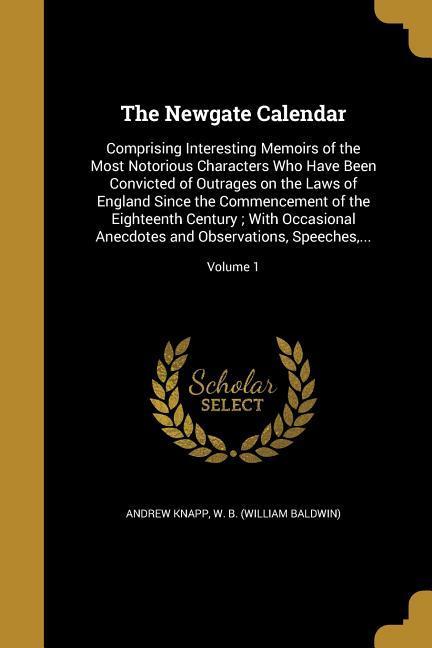 Vorderes Coverbild The Newgate Calendar