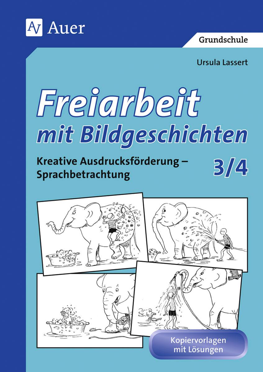 Vorderes Coverbild Freiarbeit mit Bildgeschichten, Klasse 3/4
