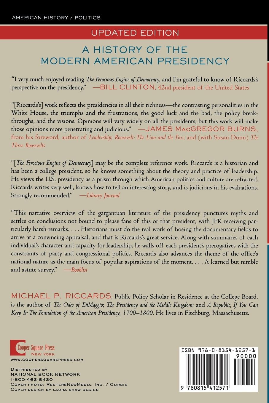 Rückseitencover The Ferocious Engine of Democracy, Updated