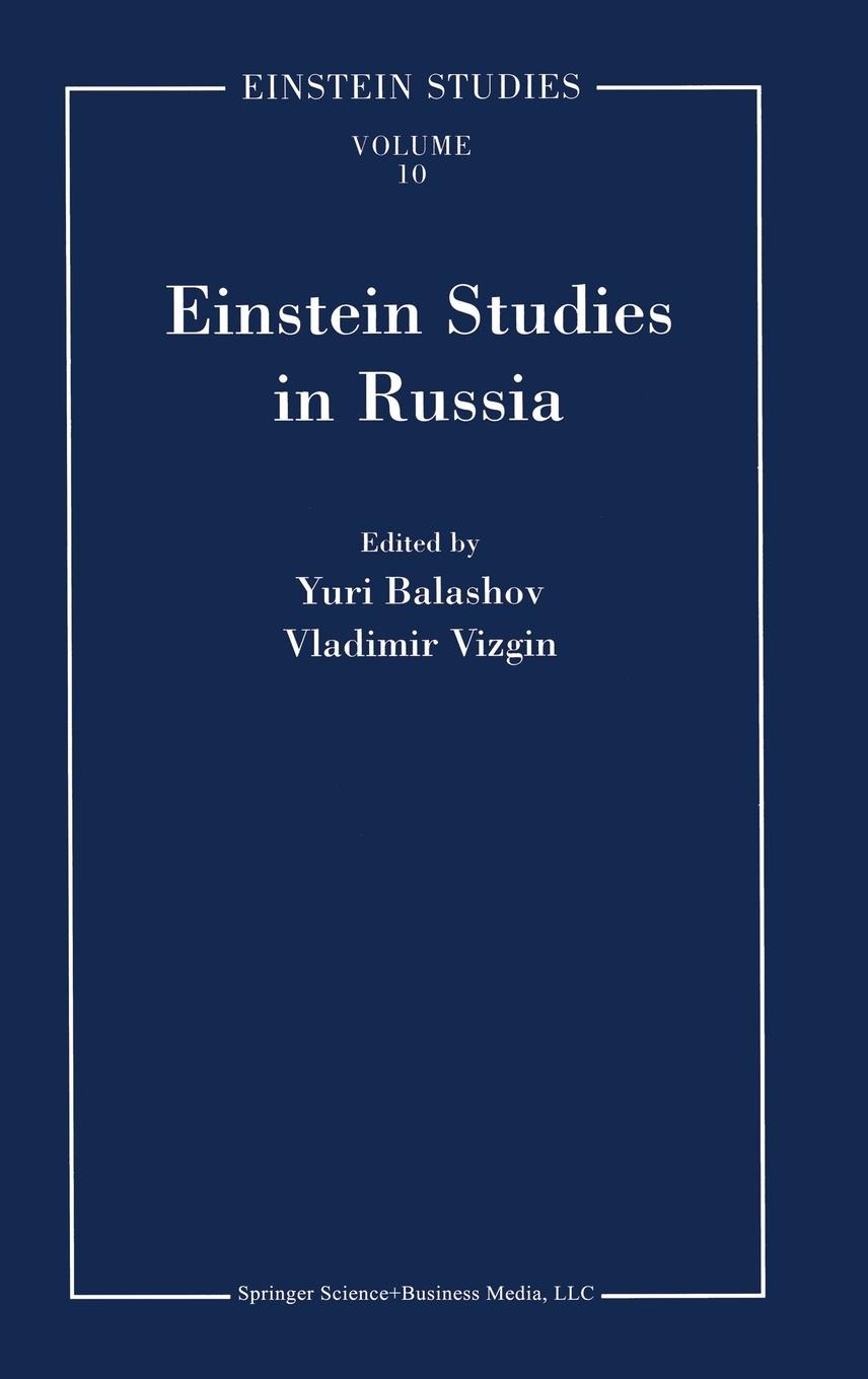 Vorderes Coverbild Einstein Studies in Russia