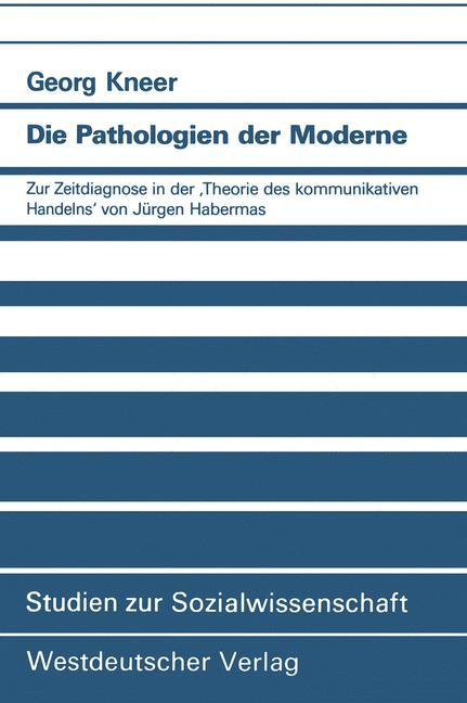 Vorderes Coverbild Die Pathologien der Moderne
