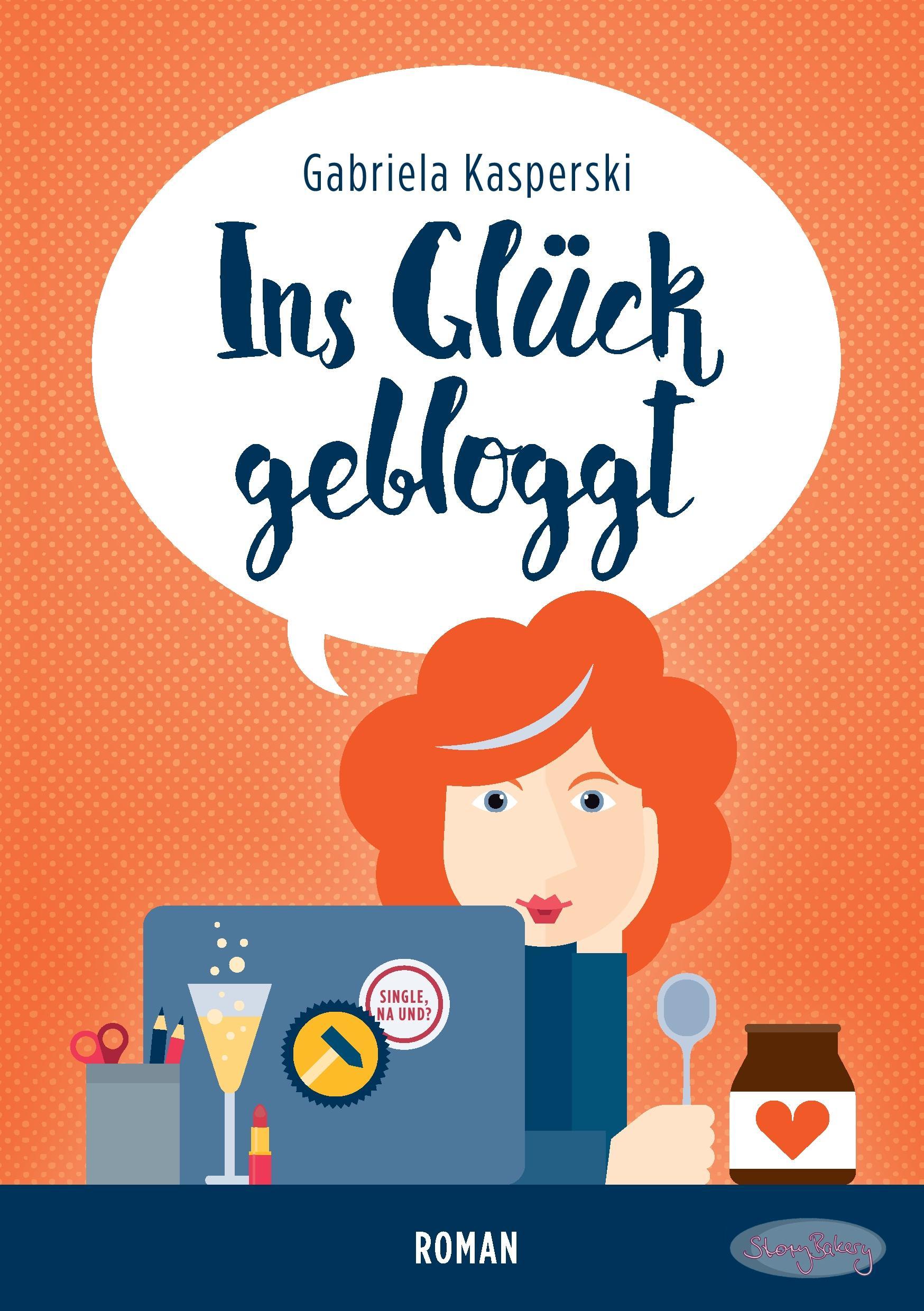 Vorderes Coverbild Ins Glück gebloggt