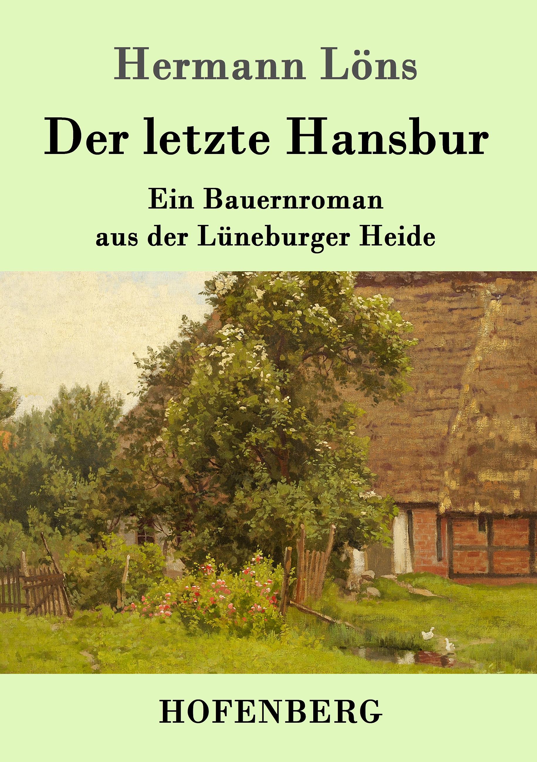Vorderes Coverbild Der letzte Hansbur