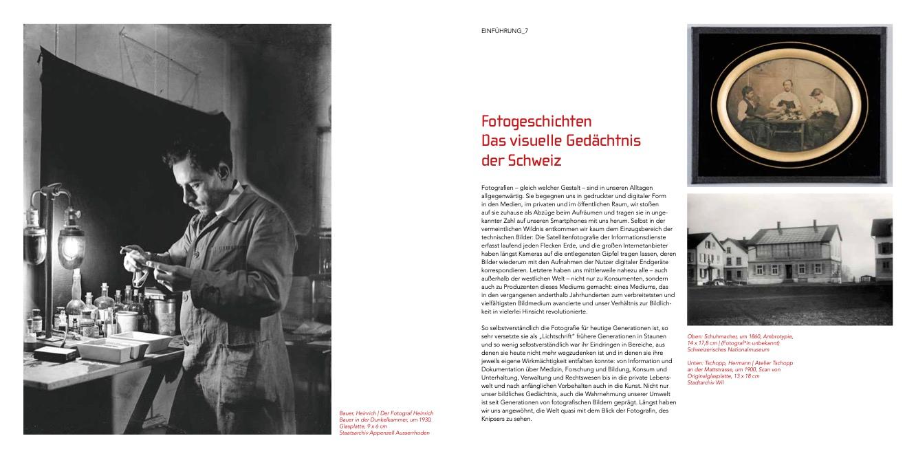 Beispielinhalt (Bild) Fotogeschichten. Das visuelle Gedächtnis der Schweiz