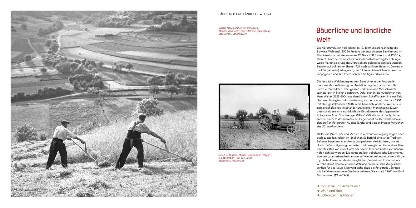 Beispielinhalt (Bild) Fotogeschichten. Das visuelle Gedächtnis der Schweiz
