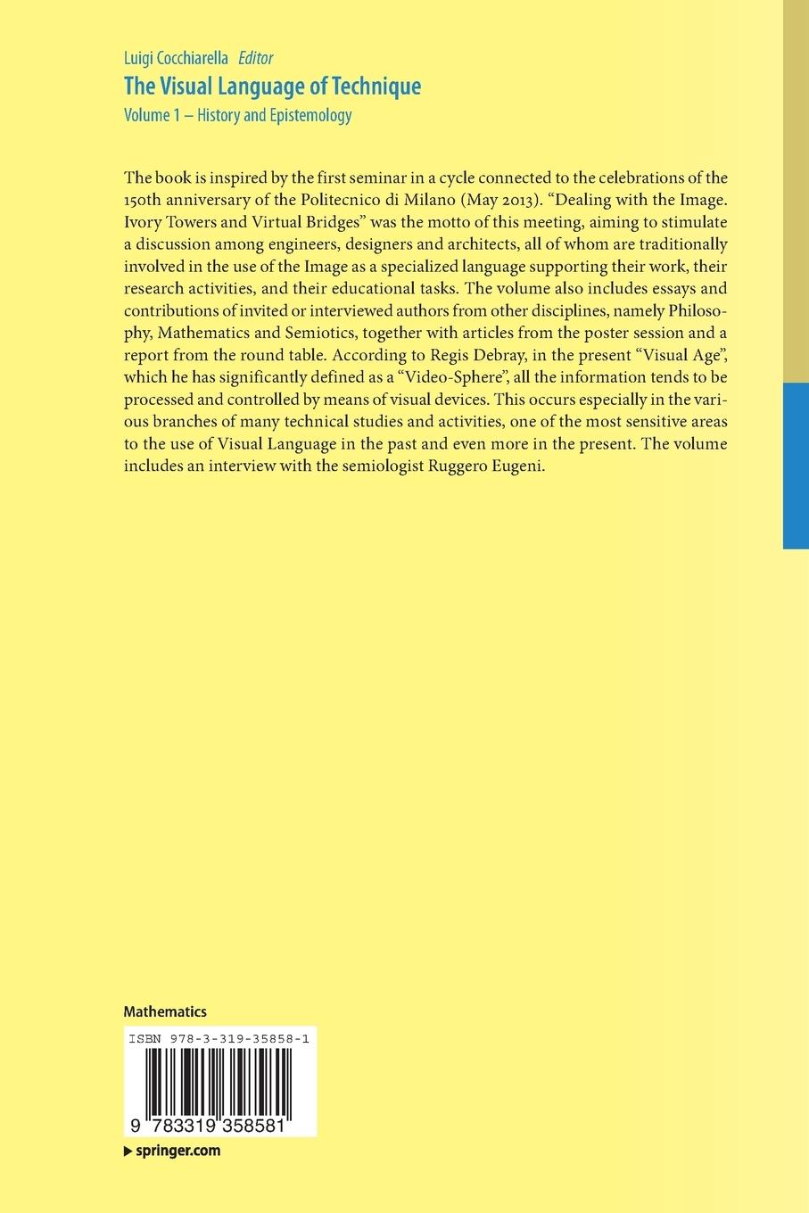 Rückseitencover The Visual Language of Technique