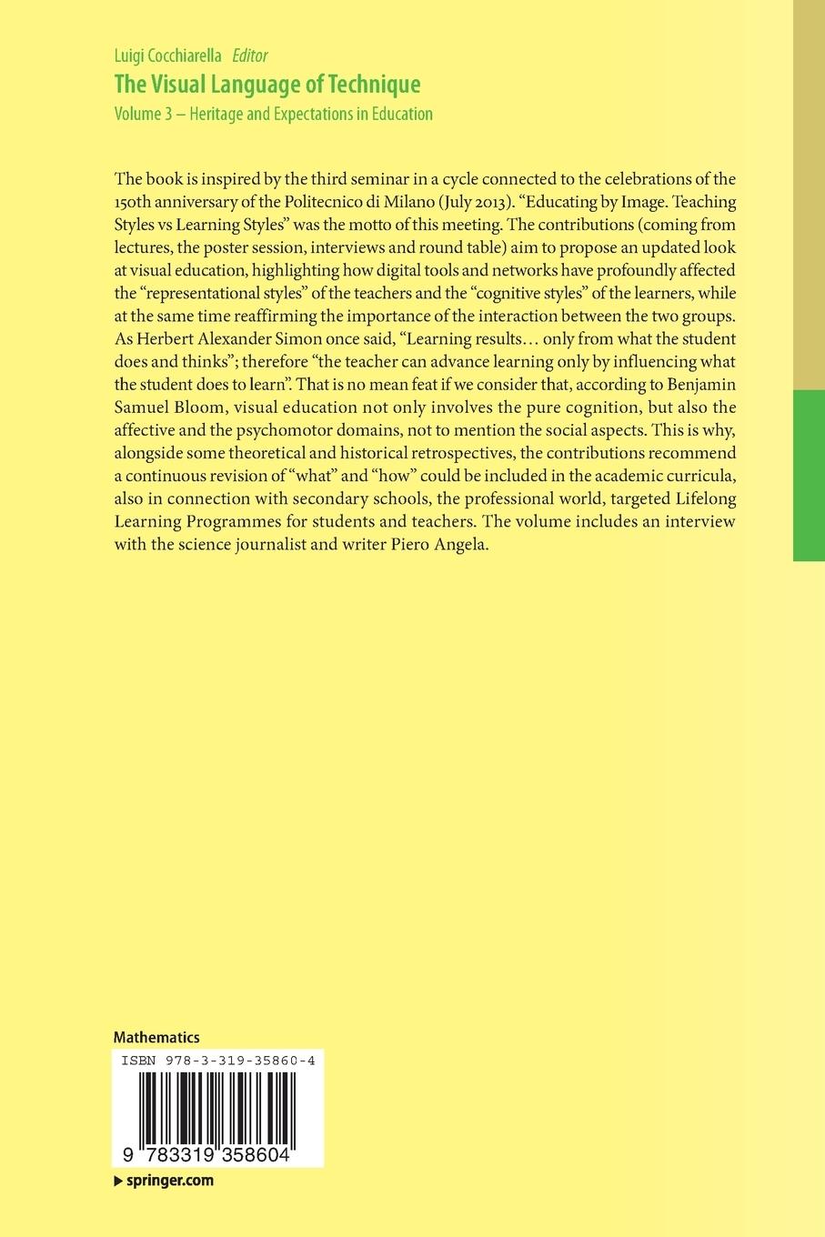 Rückseitencover The Visual Language of Technique