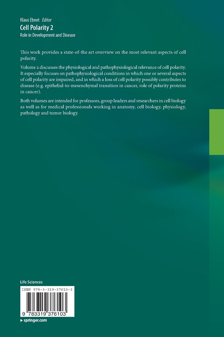 Rückseitencover Cell Polarity 2