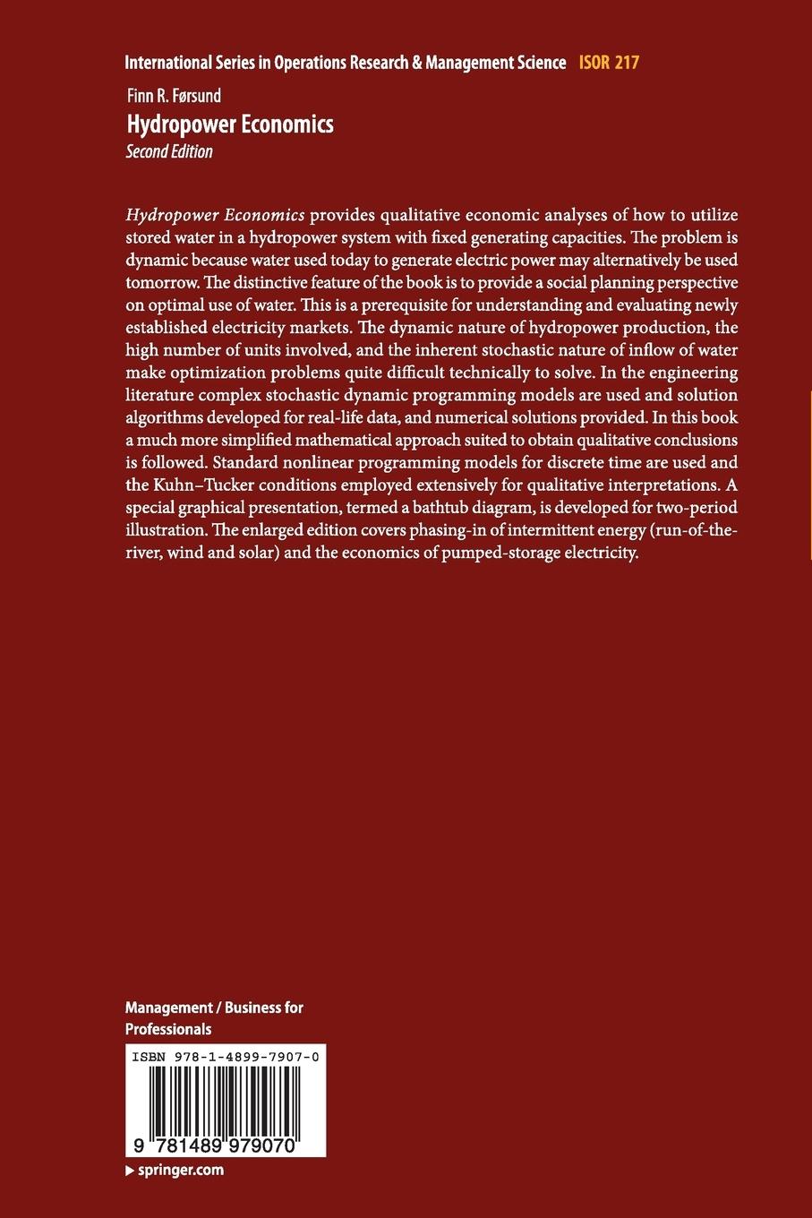 Rückseitencover Hydropower Economics