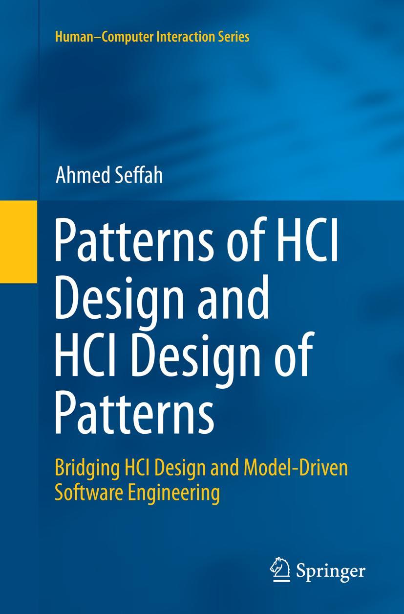 Vorderes Coverbild Patterns of HCI Design and HCI Design of Patterns
