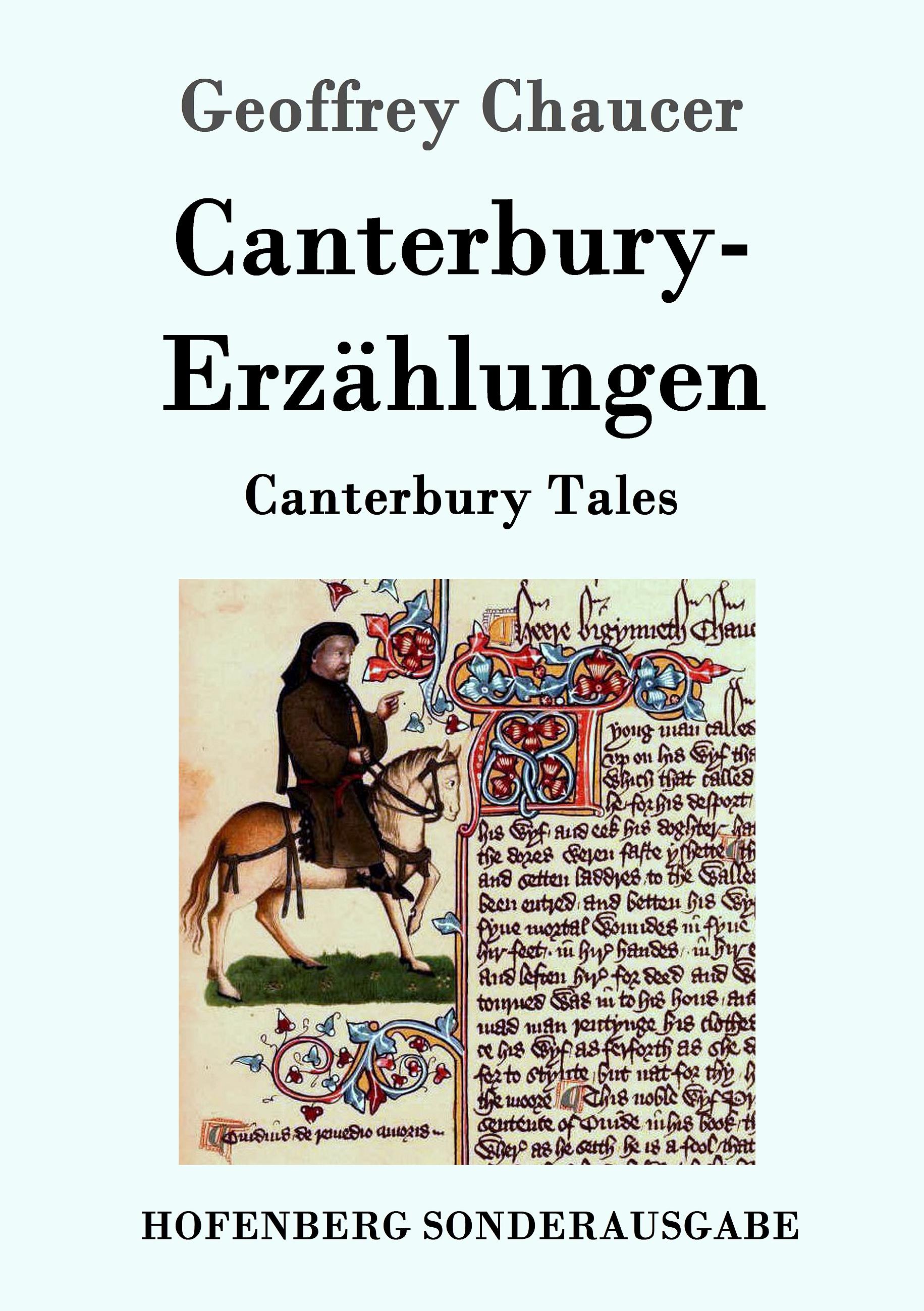 Vorderes Coverbild Canterbury-Erzählungen