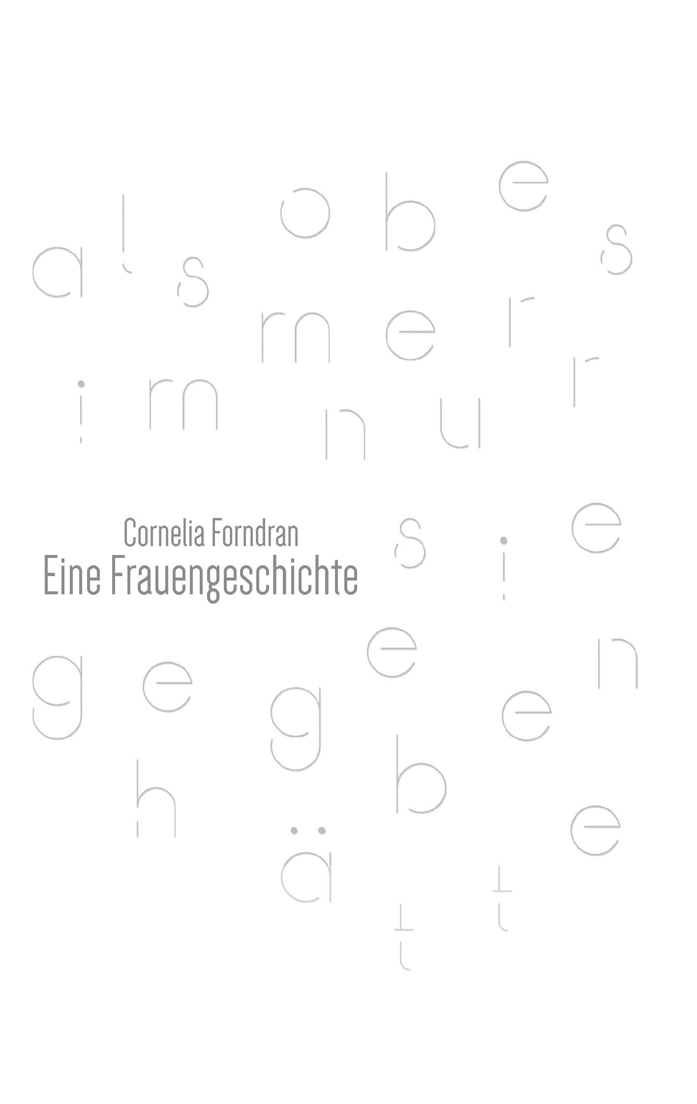 Vorderes Coverbild Eine Frauengeschichte