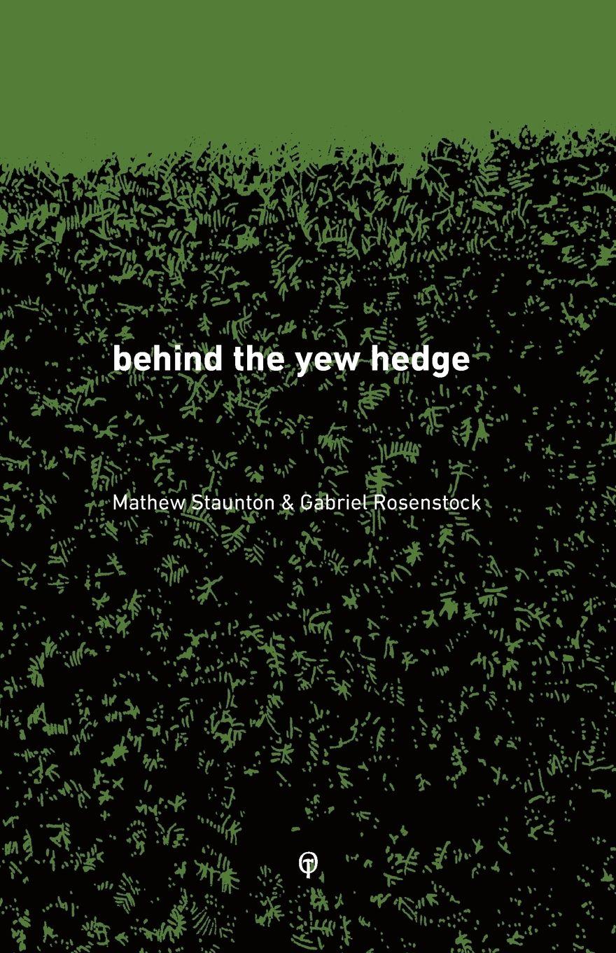Vorderes Coverbild behind the yew hedge