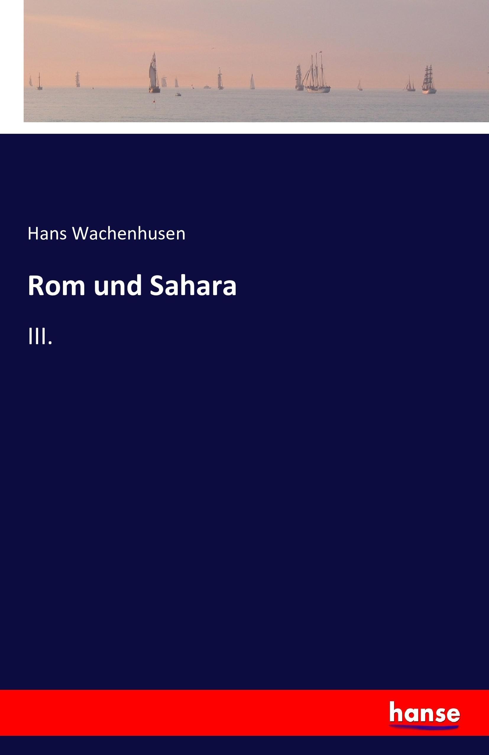 Vorderes Coverbild Rom und Sahara