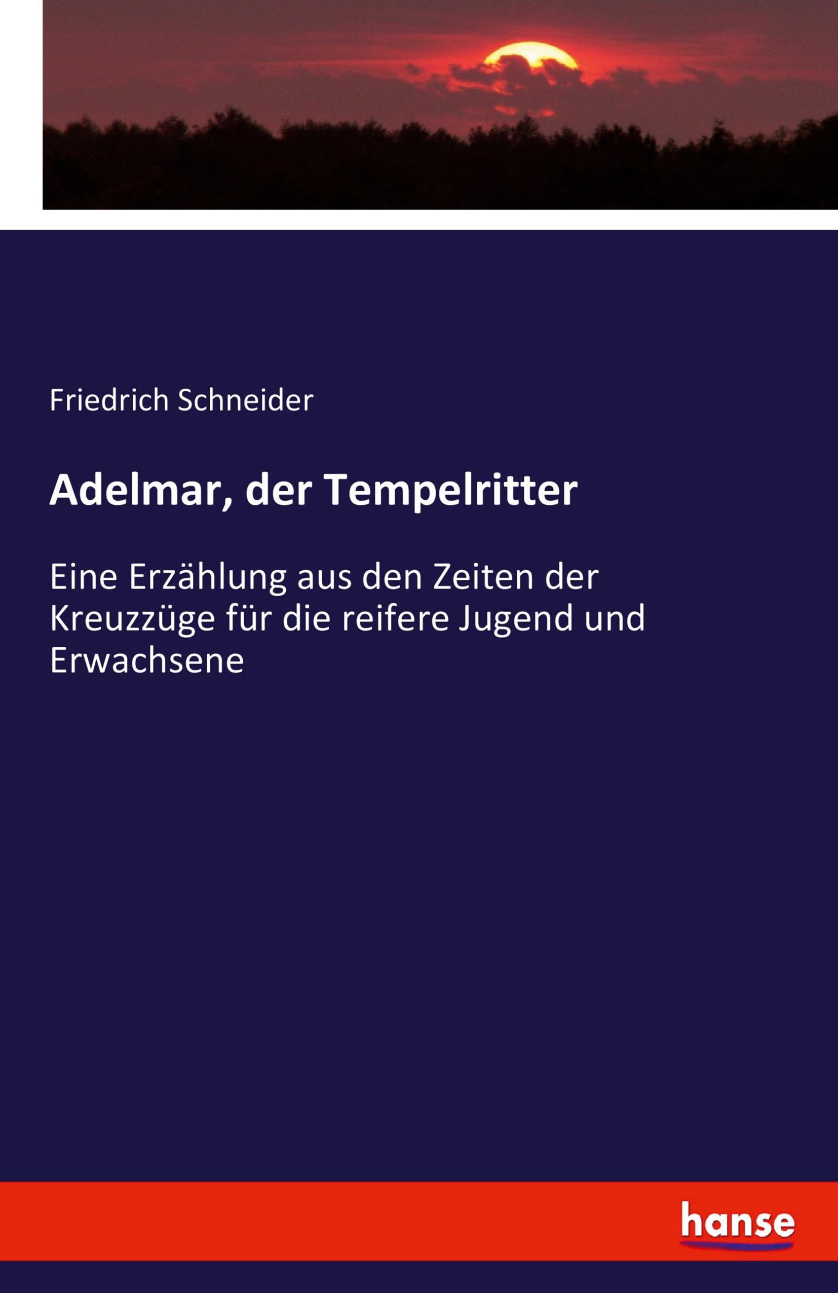 Vorderes Coverbild Adelmar, der Tempelritter