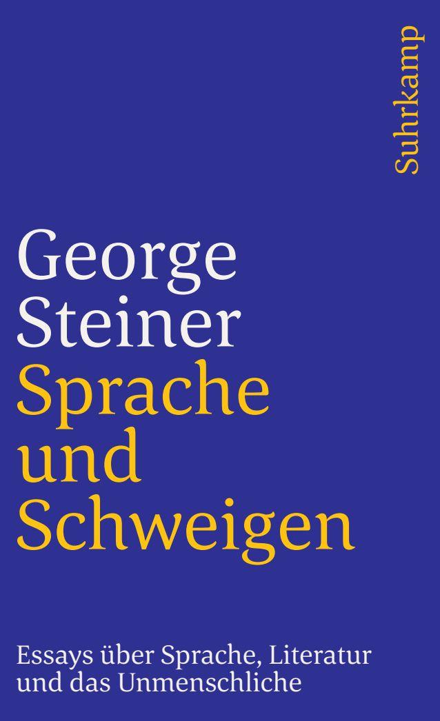 Vorderes Coverbild Sprache und Schweigen
