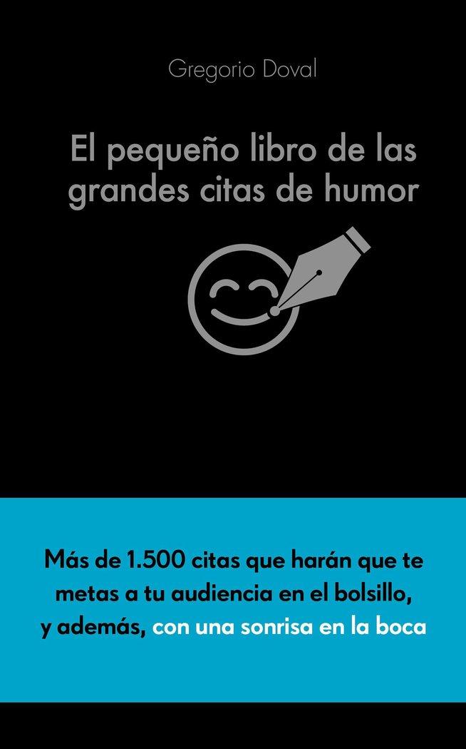 Vorderes Coverbild El pequeño libro de las grandes citas de humor