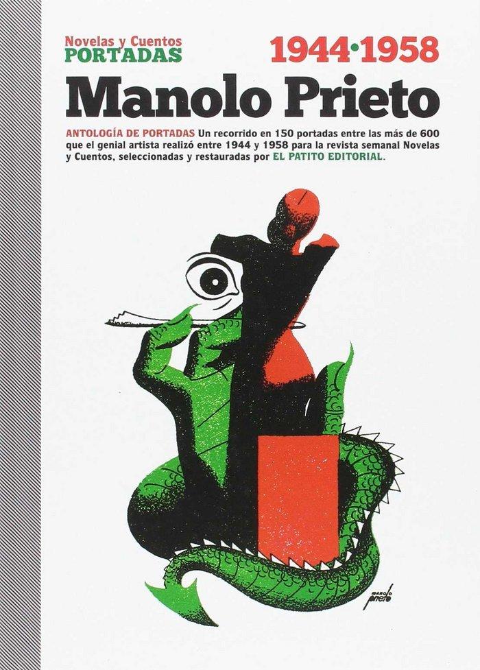Vorderes Coverbild Manolo Prieto: Novelas y Cuentos. Antología de portadas 1944-1958