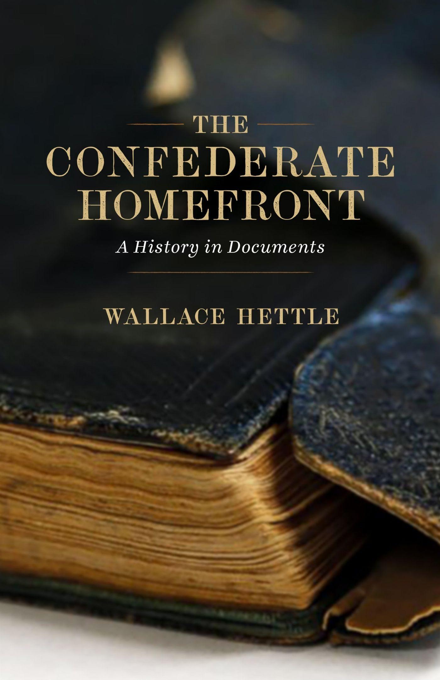 Vorderes Coverbild The Confederate Homefront