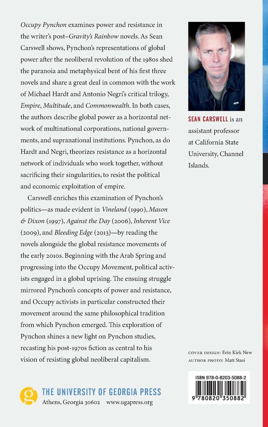 Rückseitencover Occupy Pynchon